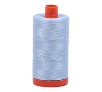 Aurifil, - 2710 massiv 50 WT 1422yds Licht Robins Egg Mako-Baumwolle Gewinde