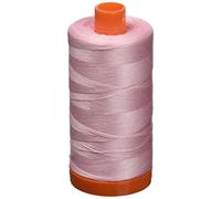 Aurifil Mako-Baumwollgarn, einfarbig, 50 W, 1422yd, Babyrosa
