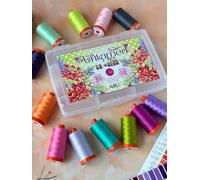 AURIfil Tula Pink Edition Untamed + NEON Garnstärke 50 auf 1300m-Spulen