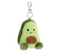 AURORA 34053 Palm Pals Airy Avocado Clip-On, 10 cm, Plüschtier, grün & braun