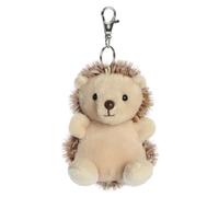 AURORA 34117 Palm Pals Hedgie Igel Clip-On, 10 cm, Plüschtier, braun