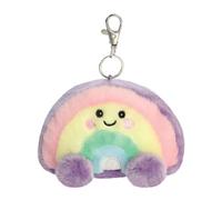 AURORA, Palm Pals Vivi Rainbow Clip-On, 10 cm, Plüschtier, lila, 34189