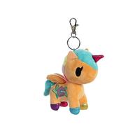 Aurora World 60802 Tokidoki Kaili Unicorno Schlüsselanhänger, Mehrfarben, 11,4 cm