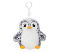 Aurora World 60846 "Pompom Rucksackclip Plüsch, grau