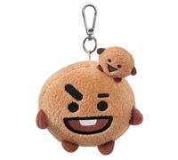 Aurora Schlüsselanhänger BT21 Shooky Linefriends Plüsch 8 cm Braun