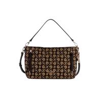 Aurore Logo Top Zip Crossbody, Braun