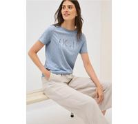 Ausbrenner Shirt mit Wording