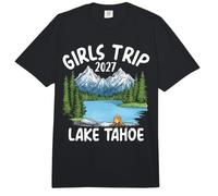 Ausflug für Mädchen 2027 Lake Tahoe Mountain Lake Adventure Comfort Colors Adult Heavyweight T-Shirt