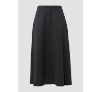 Ausgestellter Midi-Rock aus Interlockjersey 42 grau 2170204.9898.42