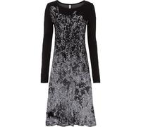 Ausgestelltes Jacquard-Strickkleid 32/34 (XS)