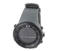 Ausla Digitaluhr Im Militärstil, Multifunktionale wasserdichte Armbanduhr für Outdoor-Sportarten, LCD-Hintergrundbeleuchtung aus Kunststoff, CR2032-Batterie, US-Site (Grey)