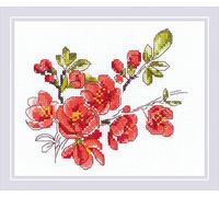 Auslaufmodell Riolis Stickbildset Kreuzstich "Der Zweig von Cydonia", Zählmuster