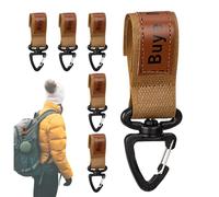 Ausrüstungs-Clip,6 Stücke 360 Grad Drehen Nylon Band Schnalle | Ausrüstung Schlüsselhaken,Geeignet Für Paracord Taschen, Rucksäcke, Taschen, Kompasse Und Wasserflaschen