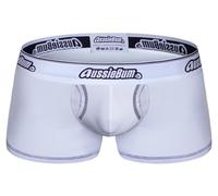 aussieBum Men's Push-up Underwear Enlarge 2.0 Trunks | Pocket Shapewear | Access Fly Pouch (DE/NL/SE/PL, Alphanumerisch, S, Regular, Regular, White)