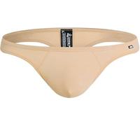 aussieBum Micro Modal Men's Thong Slick | Ultra-Soft Modal G-String Men Tanga | Moisture-Wicking Viscose Underwear (DE/NL/SE/PL, Alphanumerisch, L, Regular, Regular, Nude)