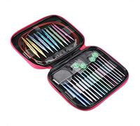 Austauschbare Stricknadeln, 2 Mm, Rundstricknadeln, Austauschbares Nadelset, Buntes Aluminium-Rundstricknadel-Ring-Set für -Handwerk