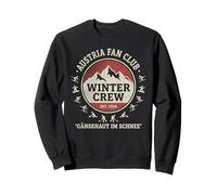 Austria Fan Club Winter Crew 2026 Gänsehaut im Schnee Sweatshirt