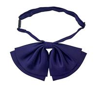 AUSUAYA Damen-Fliege, aus Seide, vorgebunden, japanische Kawaii-Schulmädchen-Uniform, Anime-Fliege für Lolita-Floppy-Krawatte, GB-FWBT-1, violett, One size