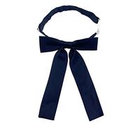 AUSUAYA GB-WBT-8 Damen-Fliege, vorgebunden, Schulmädchen, Anime-Fliege, Büro, Damen, Arbeitsuniform, Kawaii-Krawatte für Valentinstag, marineblau, One size