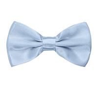 AUSUAYA GBMBT3 Herren-Fliege, vorgebunden, aus Seide, für Teenager, Jungen, klassische Tux-Fliege für Hochzeit, Valentinstag, Party, große Krawatte, hellblau, Einheitsgröße