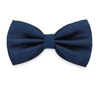 AUSUAYA Pre Tied Plaid Muster Fliege für Männer, Formal Smoking Fliegen für Hochzeit Party Krawatte oder M-M-B2T (Marineblau)