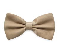 AUSUAYA Verstellbare Fliege für Männer, Fliege für Jungen Geburtstag Party oder Modenschau MBT3 (Hellbraun)