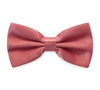 AUSUAYA Verstellbare Fliege für Männer, Fliege für Jungen Geburtstag Party oder Modenschau MBT3 (Korallenrosa)