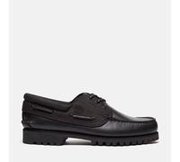 Timberland - Schnürschuhe AUTH BOAT SHOE BLACK - Schwarz - Größe 44