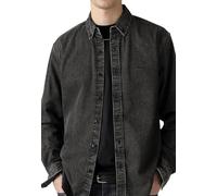 Levi's Jeanshemd Herren Comfort Fit Baumwolle Grau Größe L