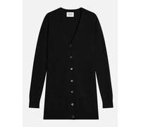 AUTHENTIC CASHMERE Kaschmir-Longcardigan "Cimet" in Schwarz - Größe S | Damen Pullover Cardigans