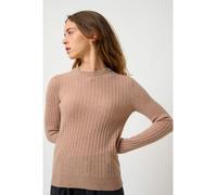 AUTHENTIC CASHMERE Kaschmir-Pullover "Bella" in Camel - Größe L | Damen Pullover Cardigans