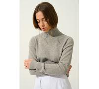 AUTHENTIC CASHMERE Kaschmir-Pullover "Eileen" in Grau - Größe M | Damen Pullover Cardigans