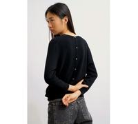 AUTHENTIC CASHMERE Kaschmir-Pullover "Estaris" in Schwarz - Größe XXL | Damen Pullover Cardigans