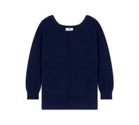AUTHENTIC CASHMERE Kaschmir-Pullover "Faraut" in Dunkelblau - Größe M | Damen Pullover Cardigans