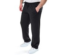 Authentic Klein Klassische gerade geschnittene Herren Jogginghose für Sport- und Freizeit aus Baumwollmischgewebe in Kurz, Lang und Übergrößen,Anthrazit / Anthrazitmelange,26