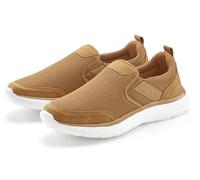 Sneaker AUTHENTIC LE JOGGER "Slipper, Halbschuhe, Freizeitschuhe", Damen, Gr. 44, braun (camelfarben), Obermaterial: 100% Textilmaterial. Decksohle: 100% Textilmaterial. Futter: 100% Textilmaterial. L