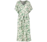 Authentic Style - DOB kurzarm Kleid jungle: nude beige - Gr. - S