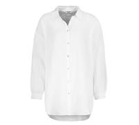 Authentic Style - DOB langarm Bluse Basic/UNI white - Gr. - L/XL
