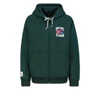 Authentic Style - DOB Sweatshirt Jacke dark teal green - Gr. - XS