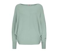 Sublevel Damen Strickpullover - Oversize Pullover mit Fledermausärmeln im Lässigen Look Light-Green M/L