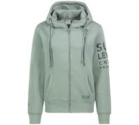 Authentic Style - RE9CIFN3ZWF0c2hpcnQgSmFja2U= mineral green - Gr. - XS