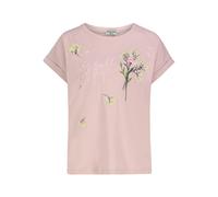 Authentic Style - RE9CIFQtU2hpcnQgUHJpbnQg burnished rose - Gr. - XS