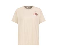 Authentic Style - RE9CIFQtU2hpcnQgUHJpbnQg nude beige - Gr. - XS