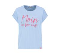 Authentic Style - RE9CIFQtU2hpcnQgUHJpbnQg open air blue - Gr. - S