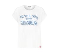 Authentic Style - RE9CIFQtU2hpcnQgUHJpbnQg white - Gr. - S