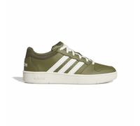 Sneaker ADIDAS SPORTSWEAR "HOOPS CLASSIC", Herren, Gr. 43, grün (focus olive, sanftes weiß, sanftes weiß), Synthetik, Schuhe Sneaker (63683530-43) focus olive, sanftes weiß, sanftes weiß