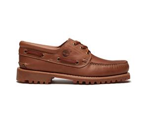 Authentischer Bootsschuh Mittelbraun 45