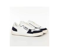GUESS Herren STRAVE Vintage Sneaker, weiß Blau, 42 EU