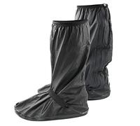 Auto Accessori Lupex Wasserdichte PVC-Schuhbezüge | Stiefel mit Reißverschluss | Unisex Damen Herren | Rutschfest Faltbar Wiederverwendbar | Regen und Schnee | Innen und Außen, Schwarz , XXL