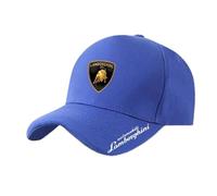 Auto Baseballcap für Lamborghini, Einstellbare Outdoor Running Sport Kappe Autofans Hüte Unisex,A